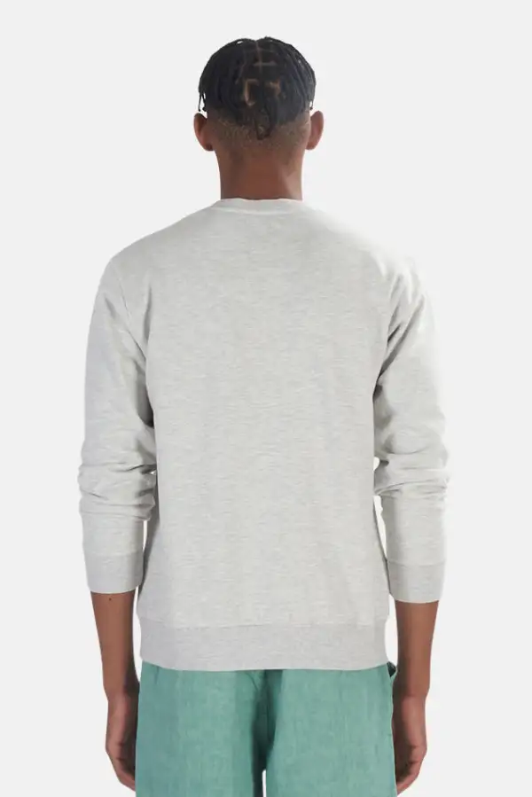 Crewneck Cotton Washed Sweater