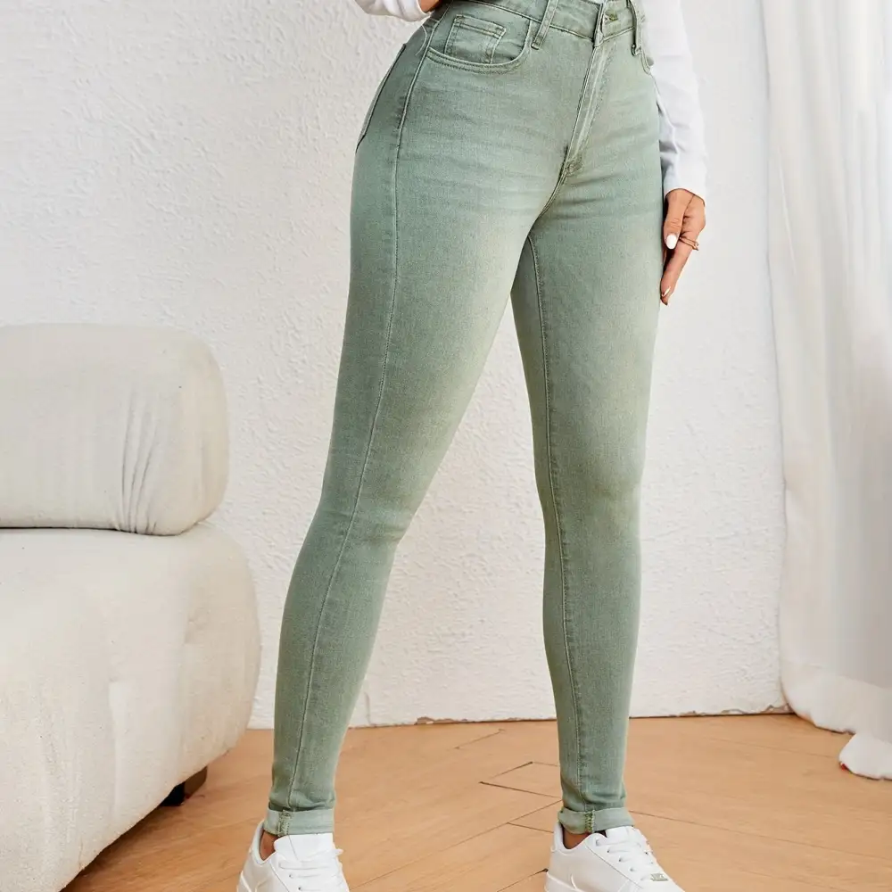 Cotton Slim Fit Denim Jeans
