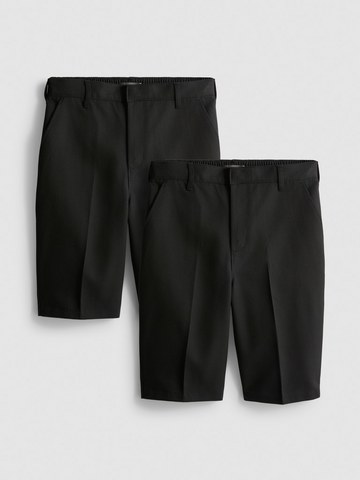 7-15yrs | 2pk Easy Iron School Shorts detail 2