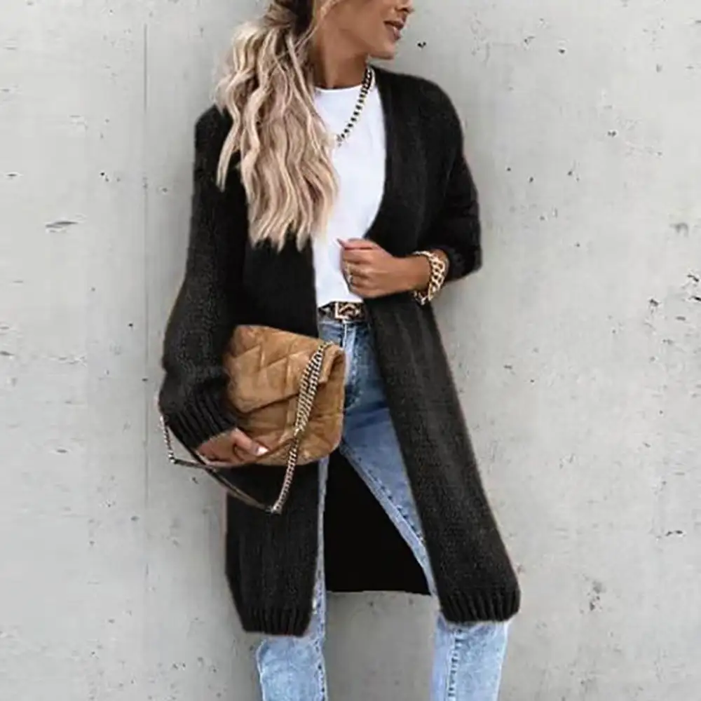 Oversized Knit Duster Longline Cardigan