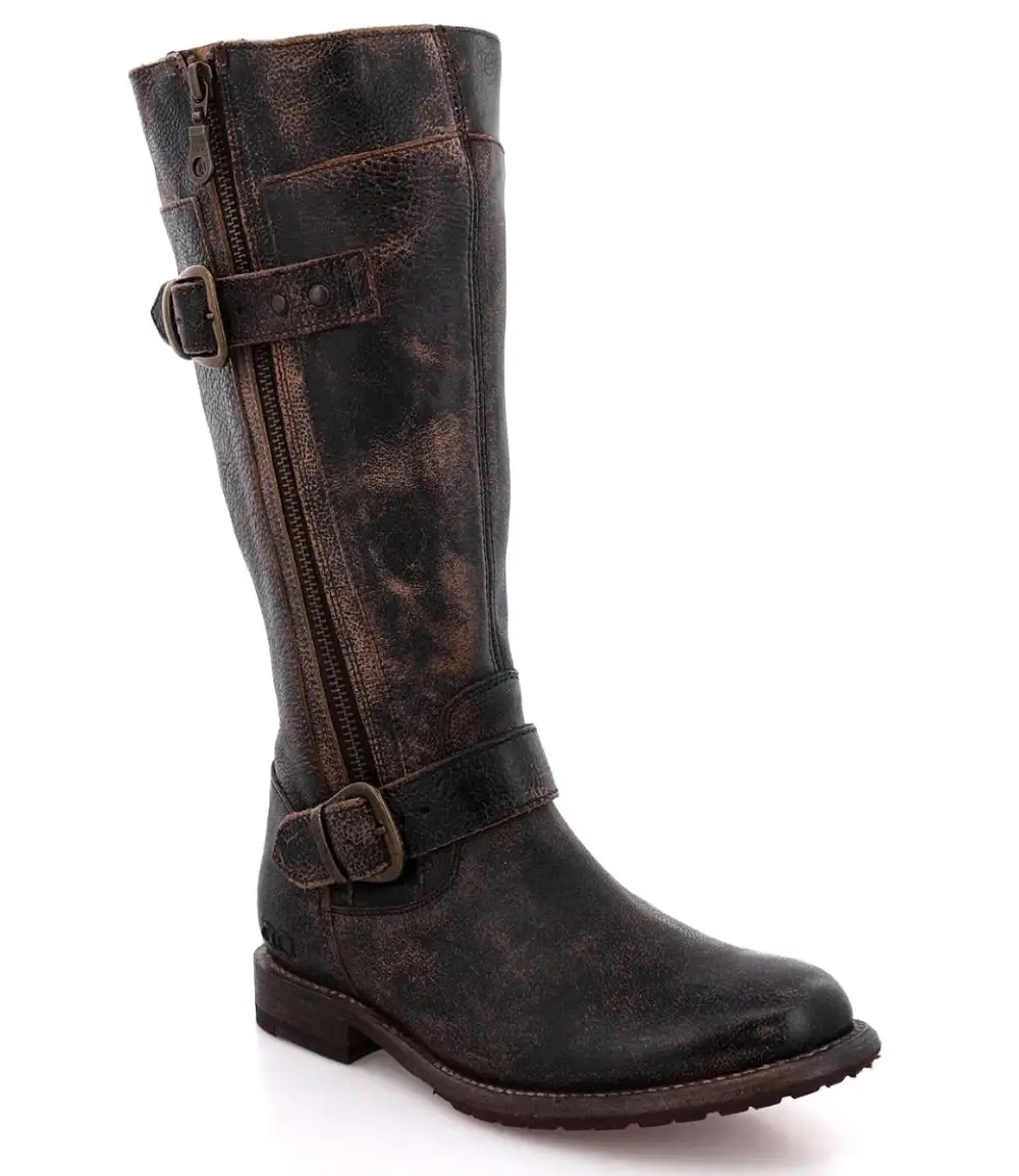 Buckled Heritage Tall Boots