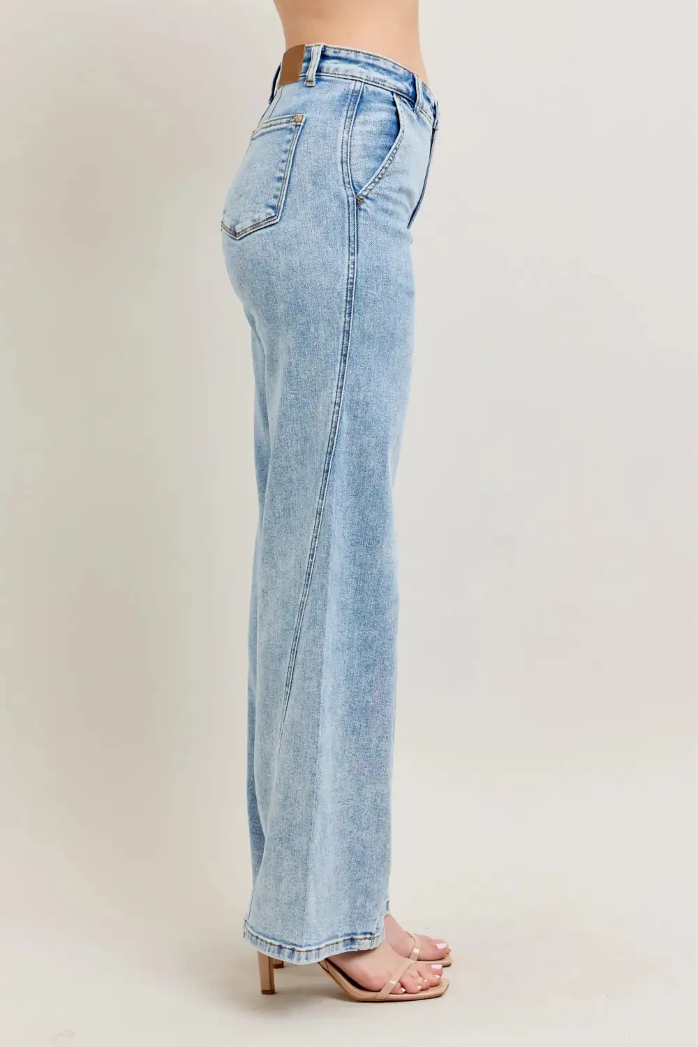 Woven Easy Layer Denim Jeans