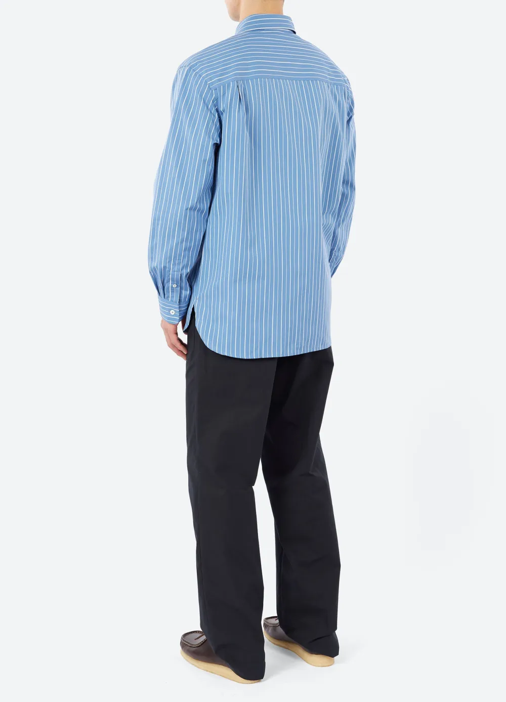 Men's Poplin Point Collar Shirt