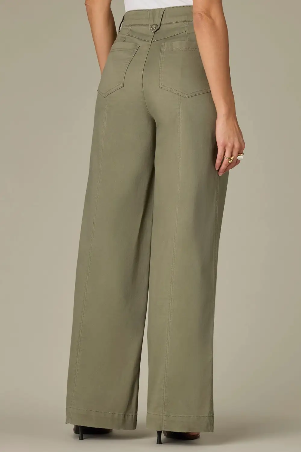 Spade Pocket Wide Leg Pants