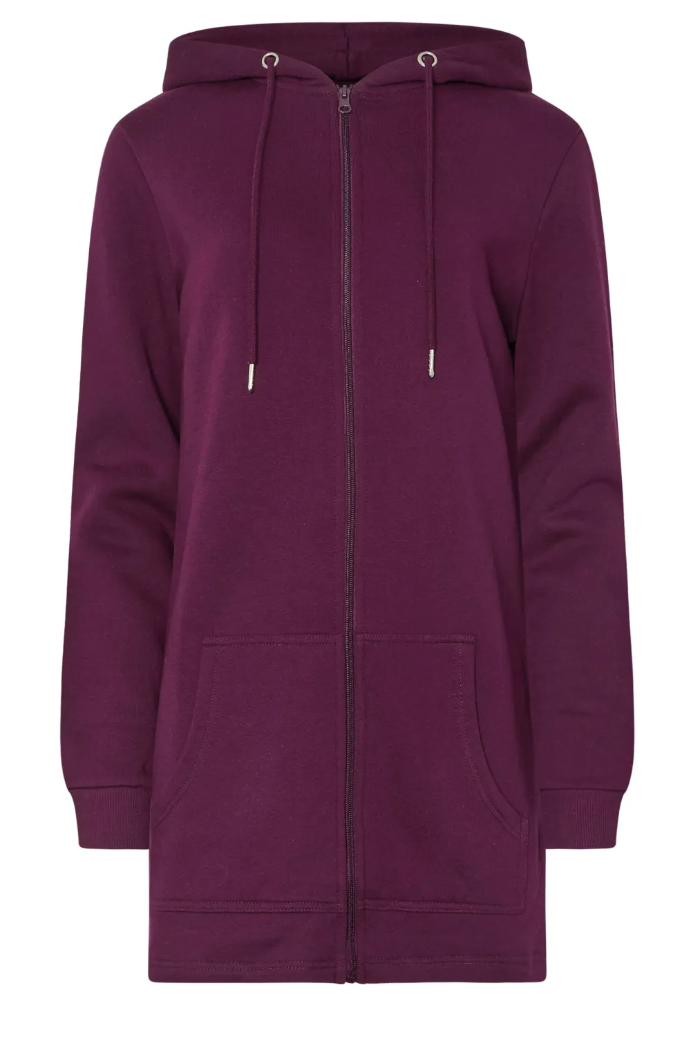 Solid Color Medium Length Jacket