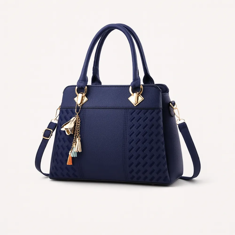 Textured Shoulder Bag