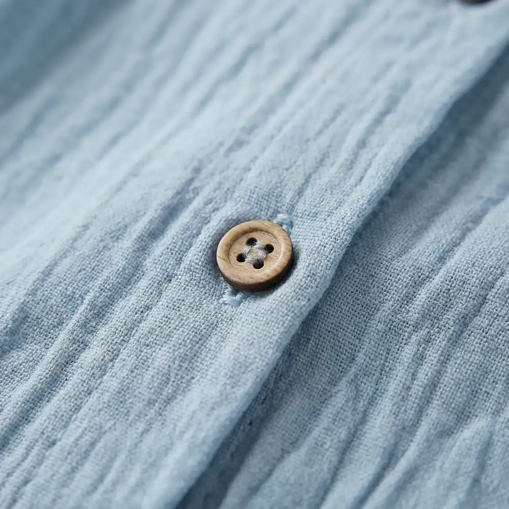  Casual Button Up Long Blouse