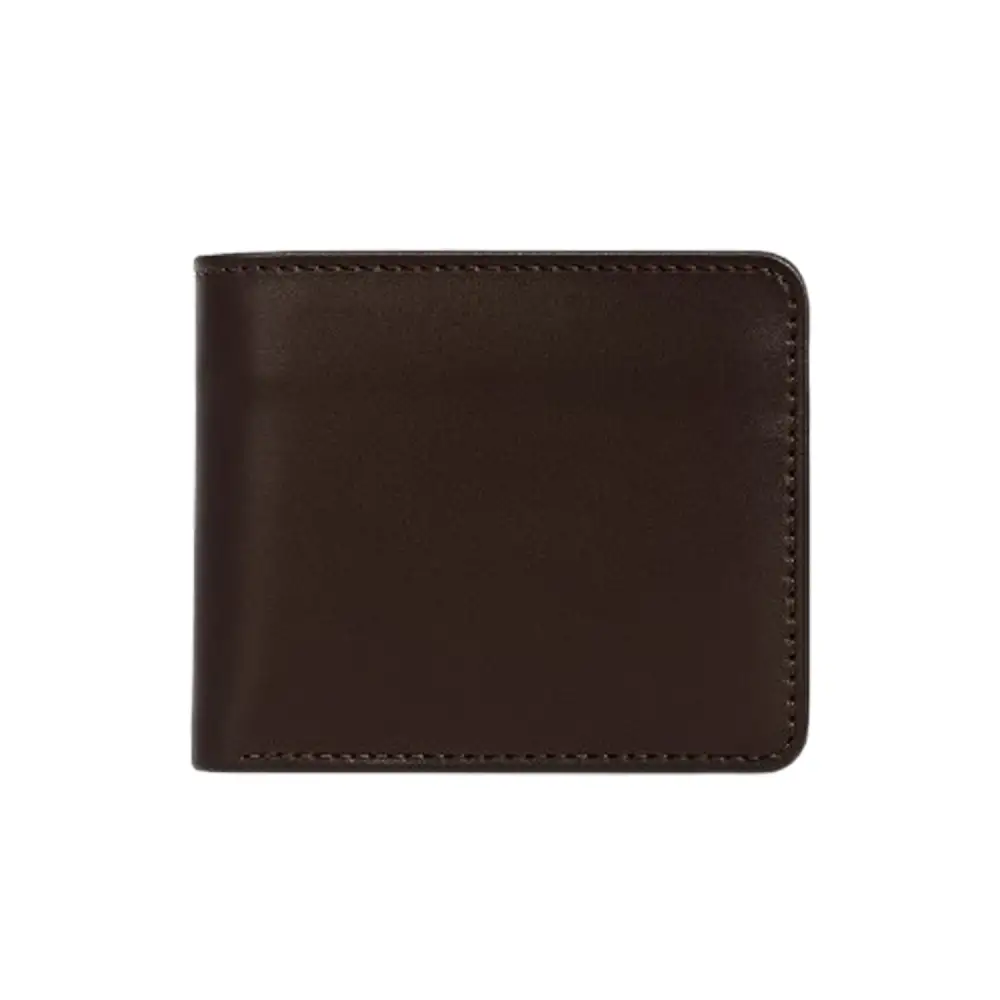 Slim ID Window Leather Wallet