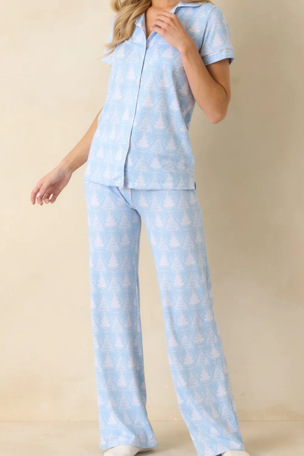 Christmas Ice Christmas Tree Pajama Pants