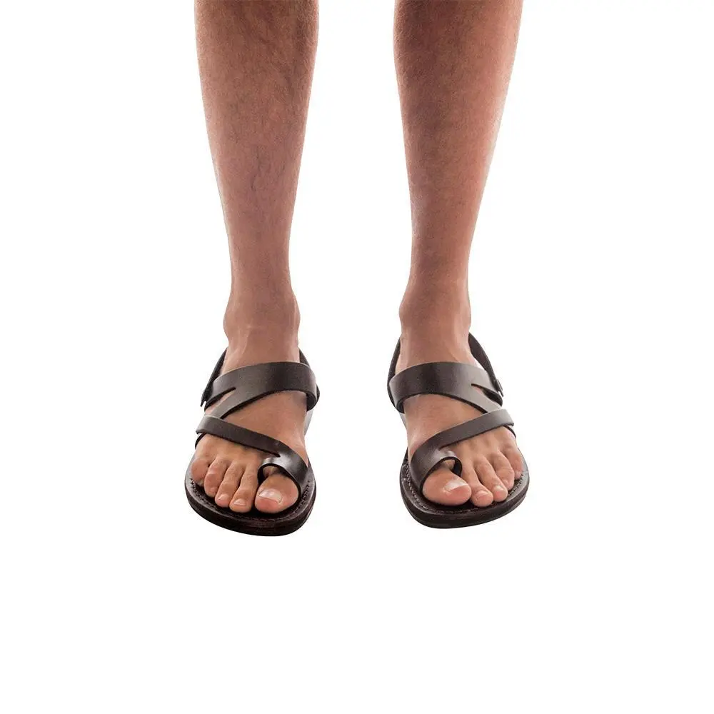 Leather Slingback Sandals