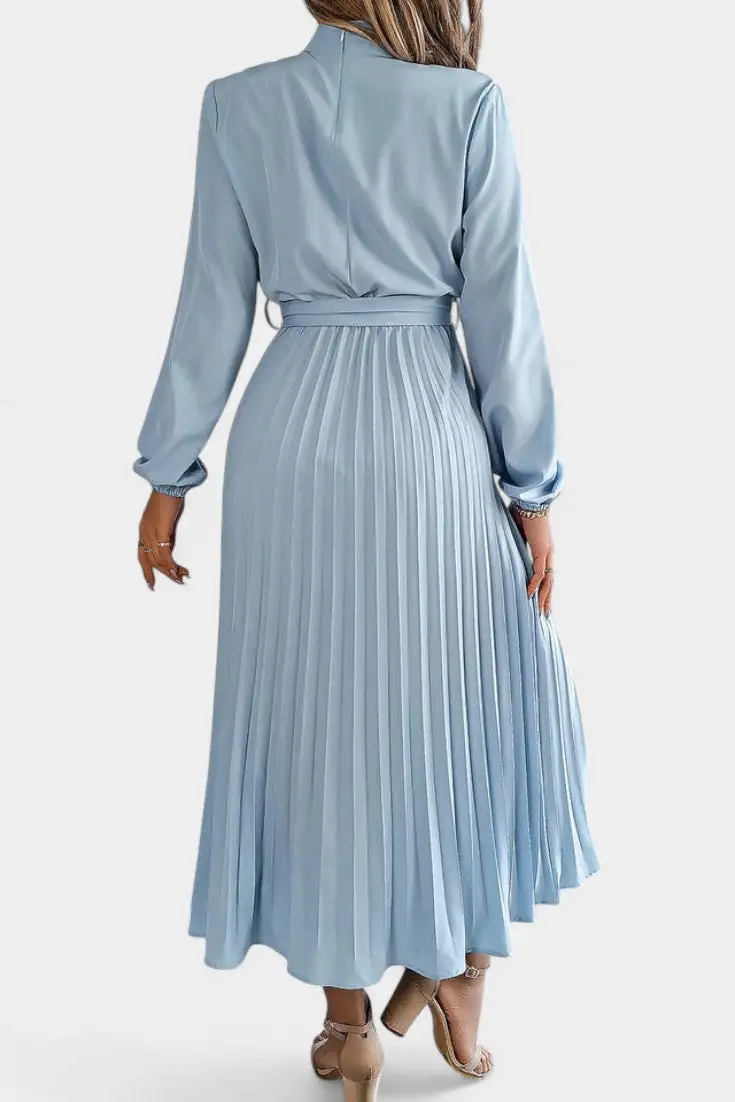 Pleated Casual Dress