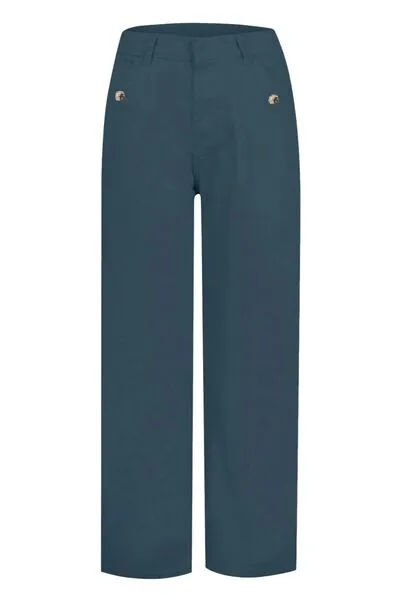 Relaxed High Waist Pocketed Denim Jeans