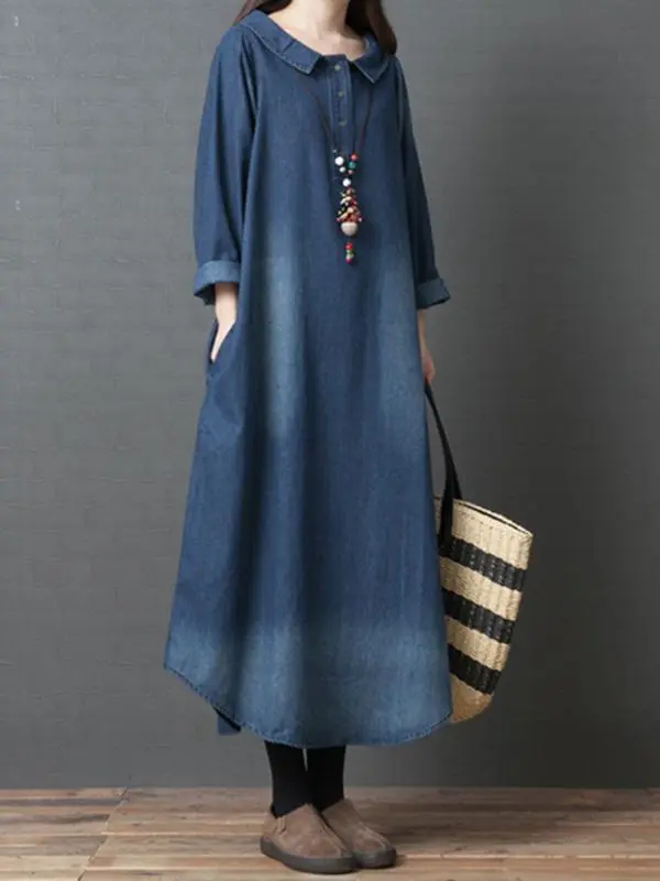 Shirt Maxi Dress