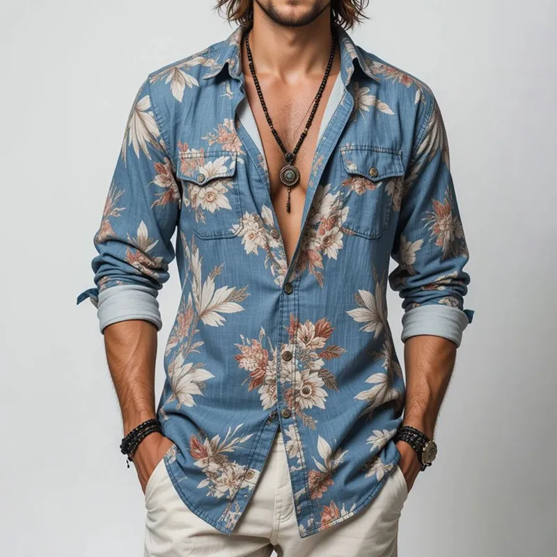 Floral Button Shirt