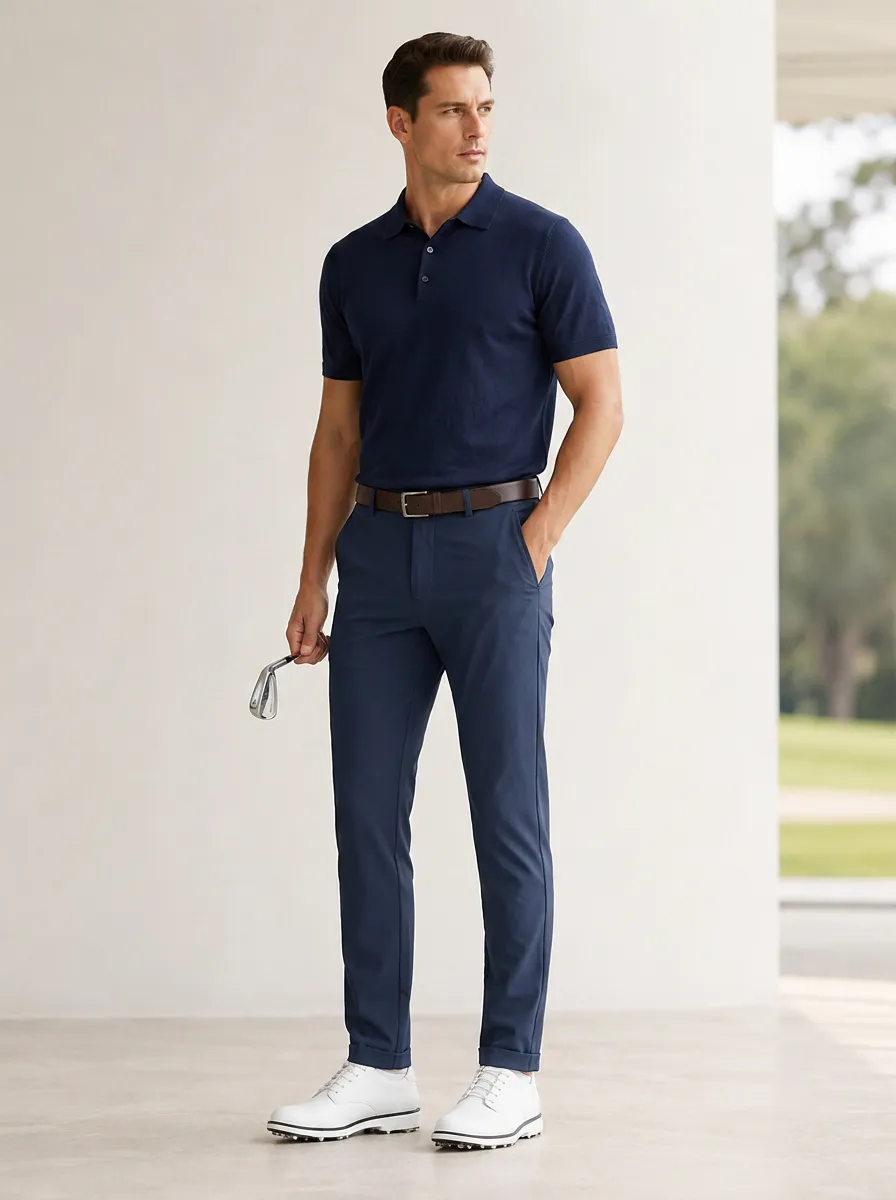Men's Easy-Wear Flex Golf Trousers