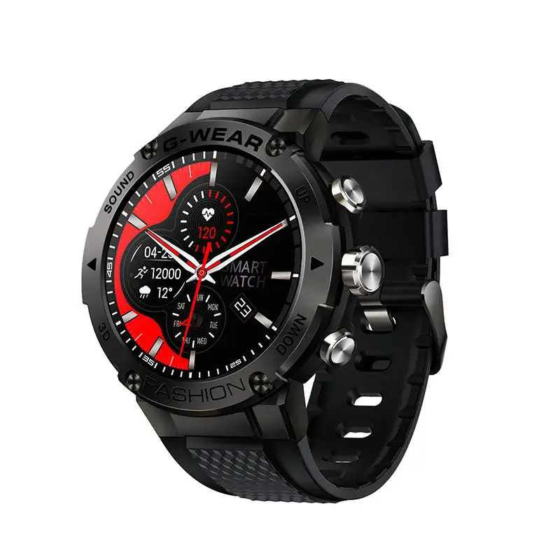 K28H BT Call Outdoor Sport Style Smartwatch for Men Premium Smart Watch 1.32 Inch 360*360 HD Screen