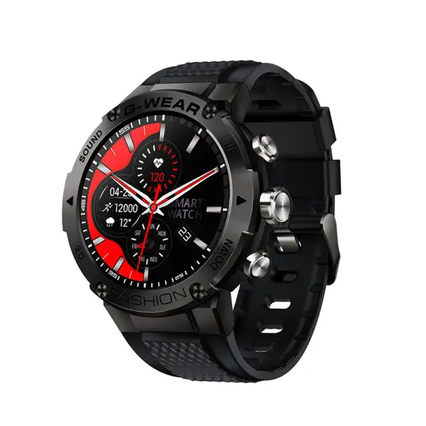K28H BT Call Outdoor Sport Style Smartwatch for Men Premium Smart Watch 1.32 Inch 360*360 HD Screen