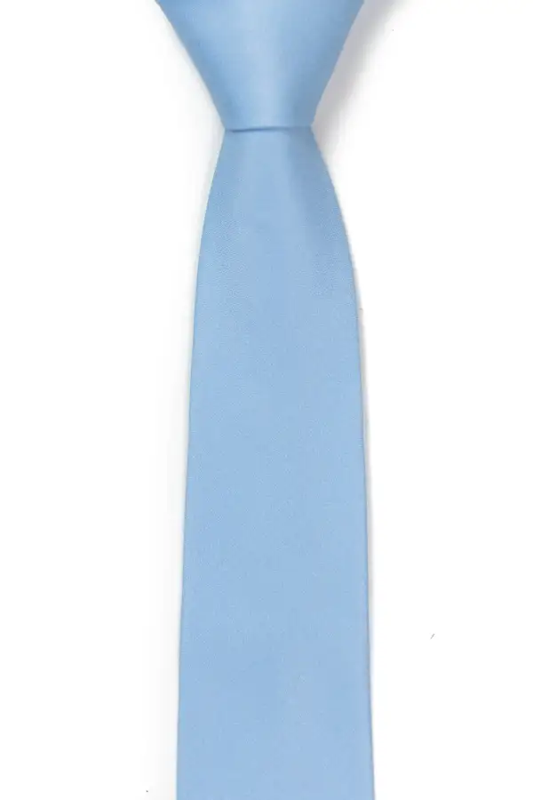 Polished Solid Finish Necktie