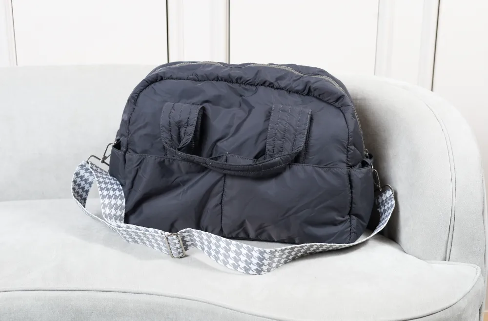 Fluffy Duffle Bag with Strap (Big)