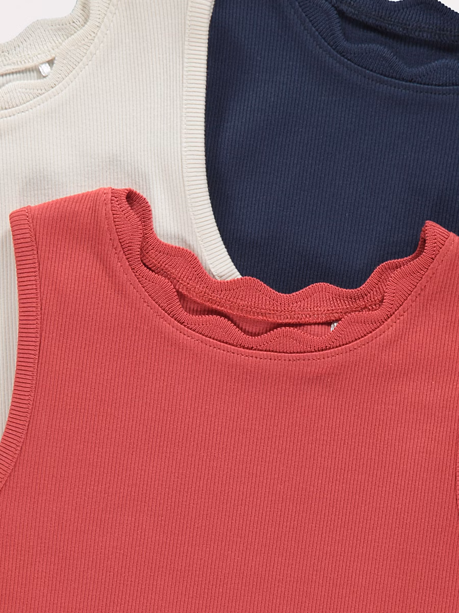 Scallop Edge Vests 3 Pack detail 1