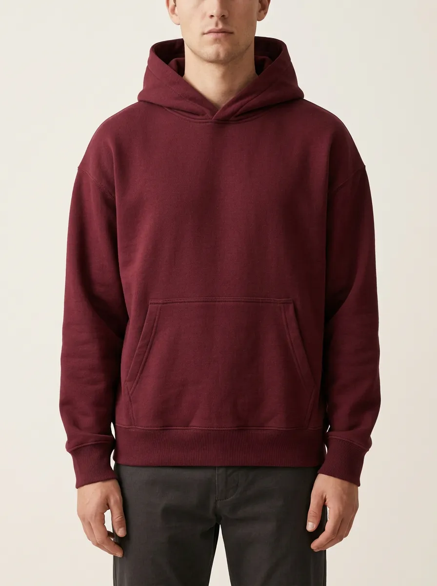 Men's Polished Printed Hoodie