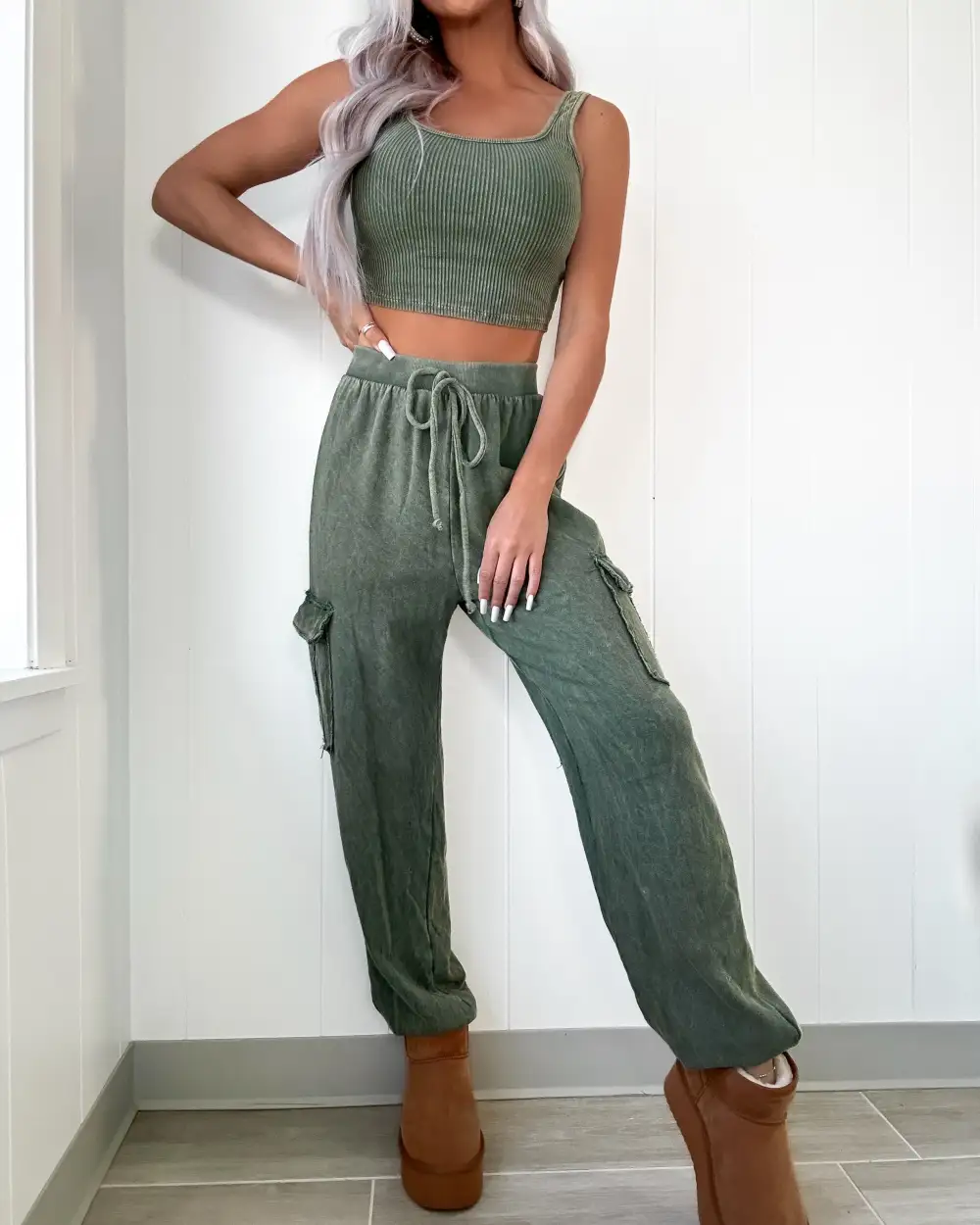 Minimalist Ribbed-Knit Tank Top
