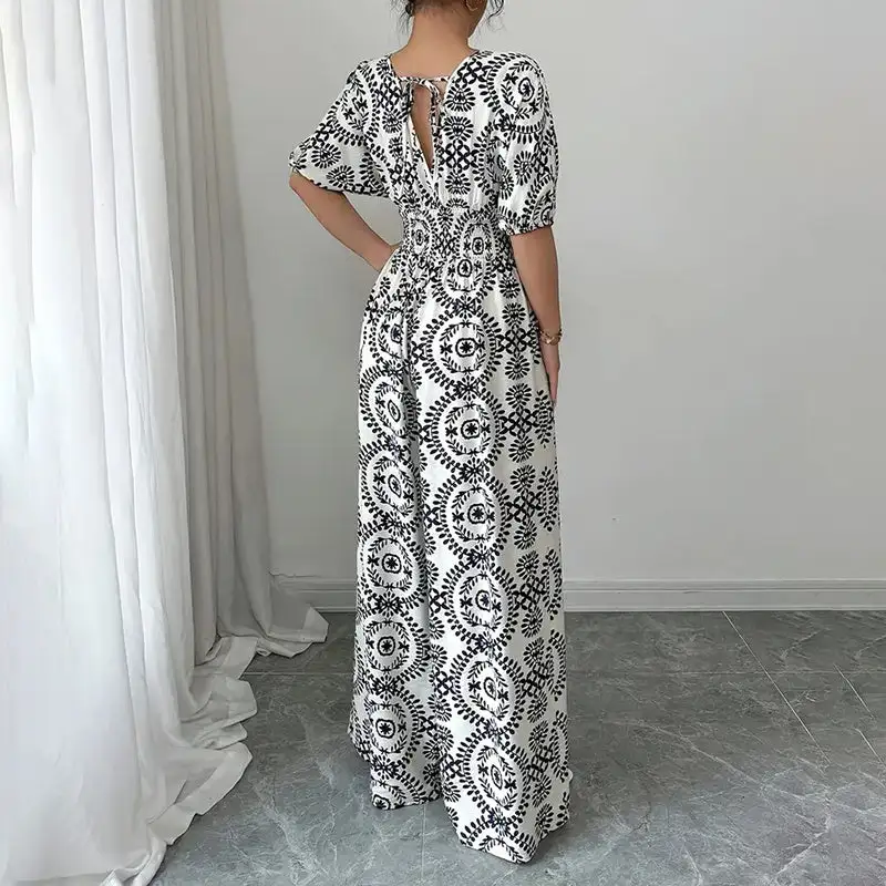 Relaxed Wide-Leg Casual Jumpsuit