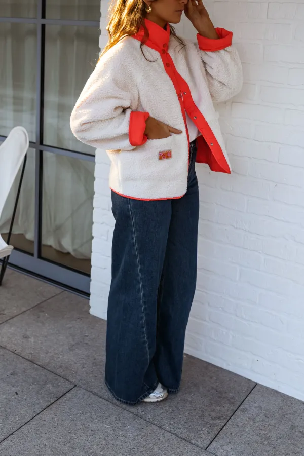 Reversible Plush Jacket