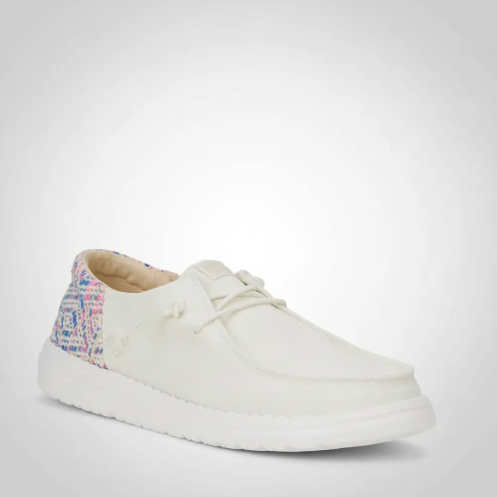 Woven Accent Casual Shoes For Women