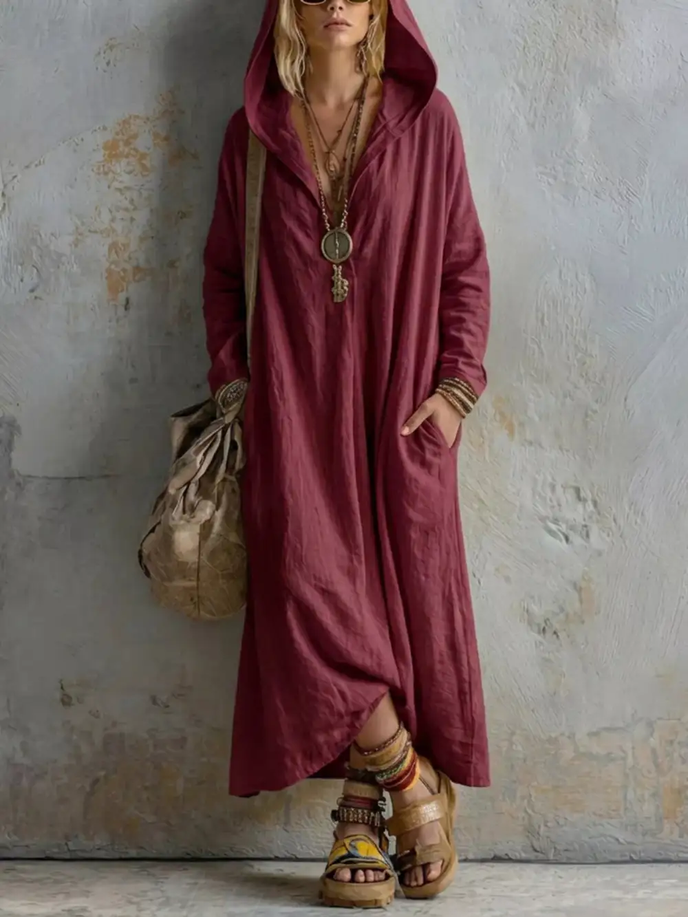 Everyday Long Sleeve Midi Dress
