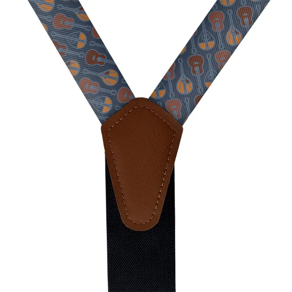 Guitars Theme Suspenders