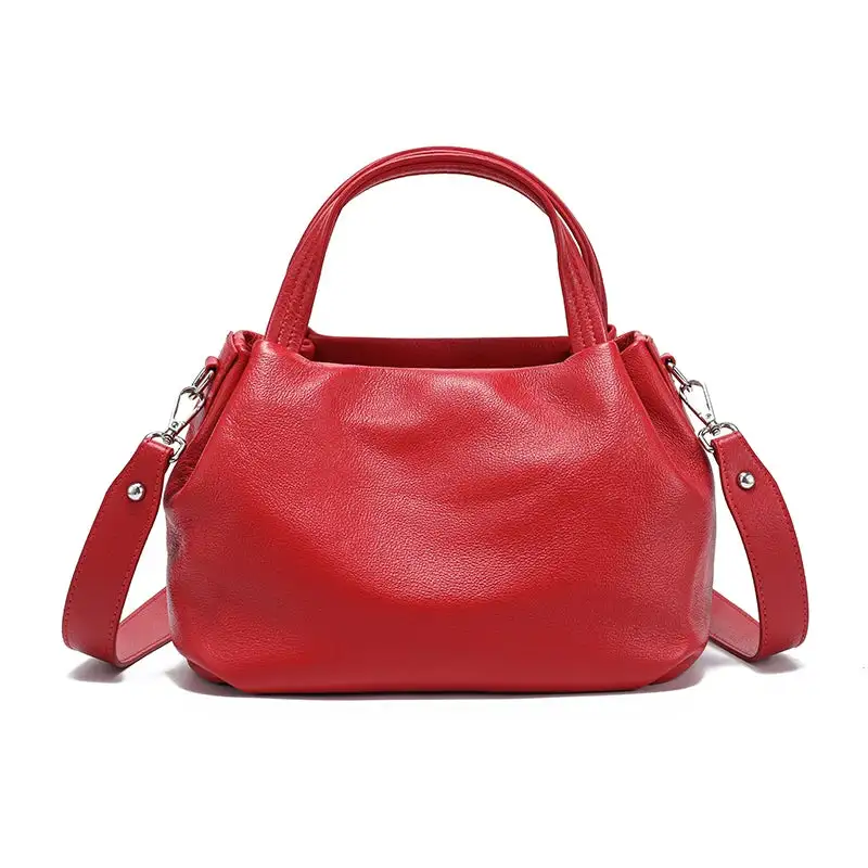 Minimalist Taupe Slouchy Satchel Bag
