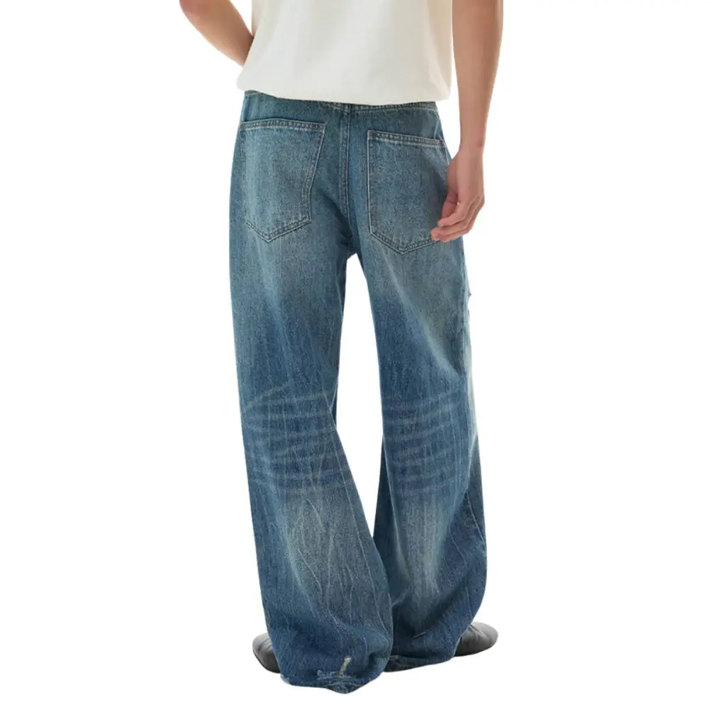 Utility Washed Denim Jeans