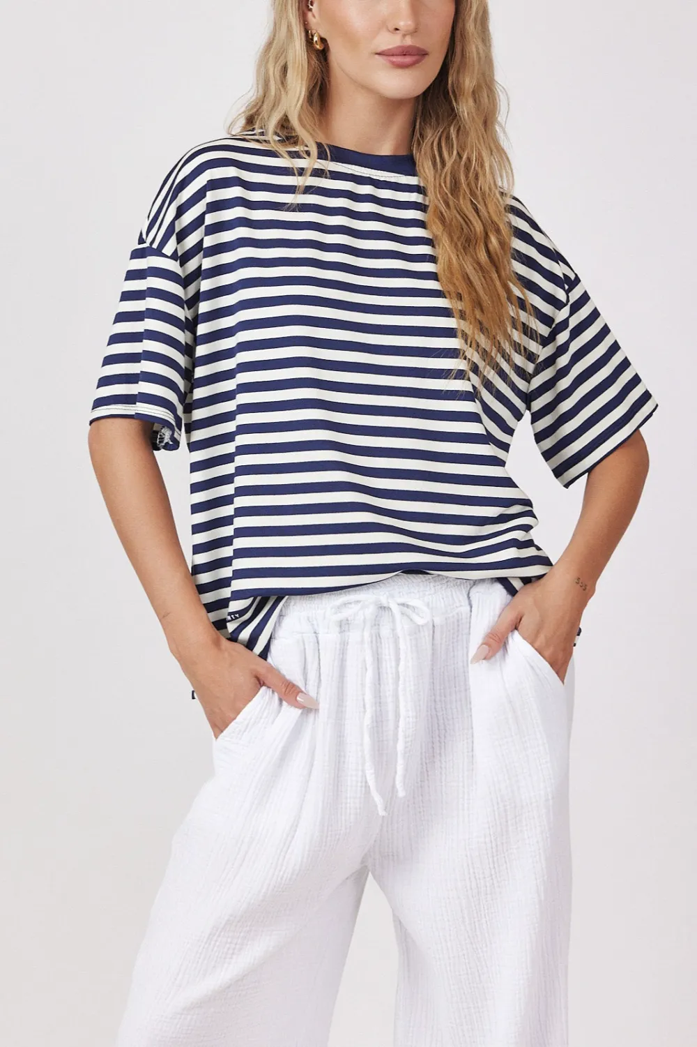 Striped Lightweight T-Shirt