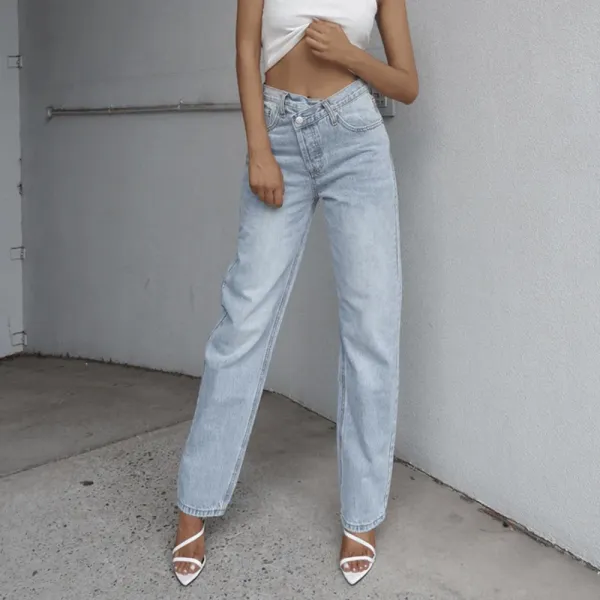 Straight Leg Jeans