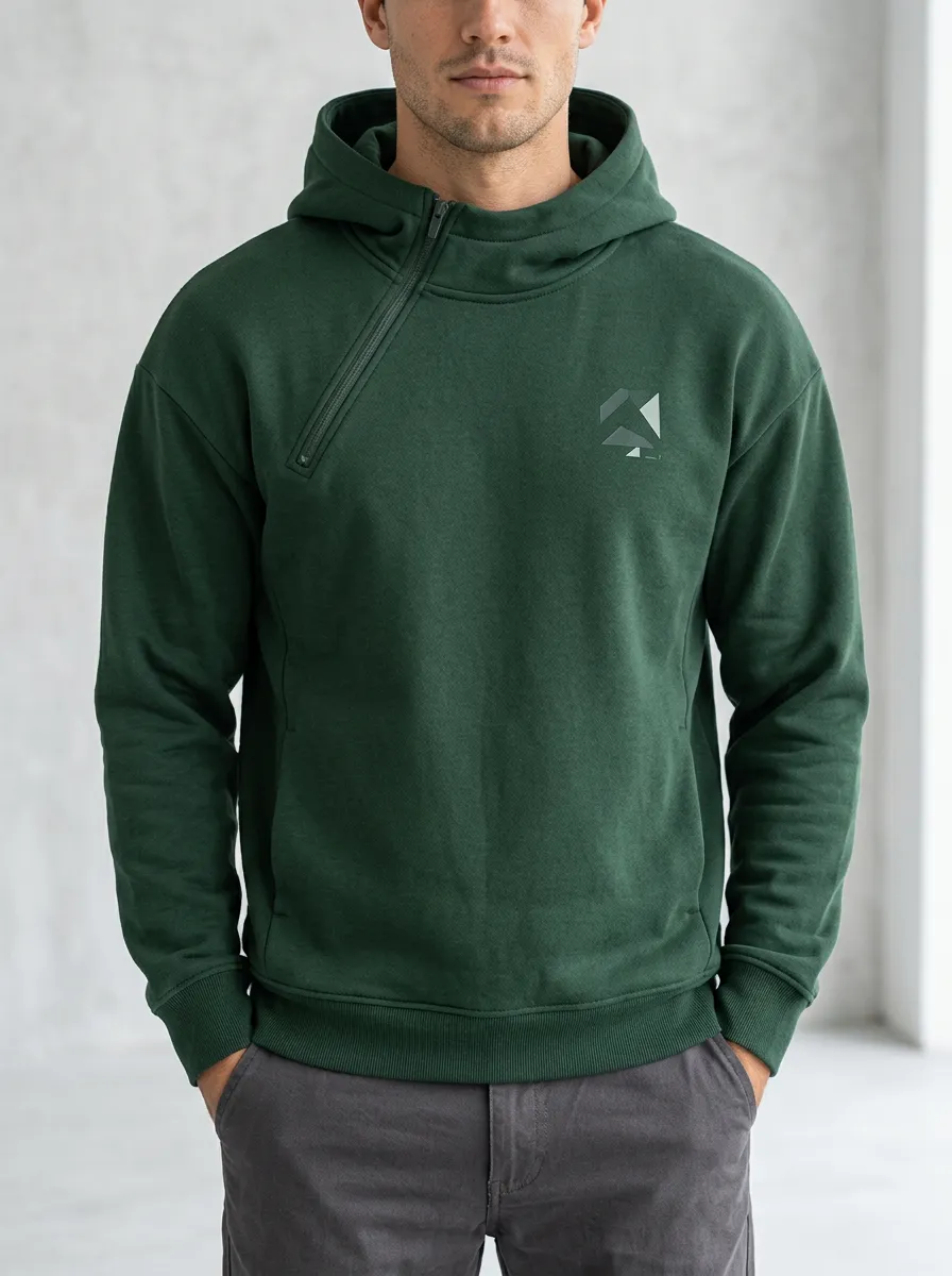 Classic Geometric Minimalist Collection Men's Hoodie
