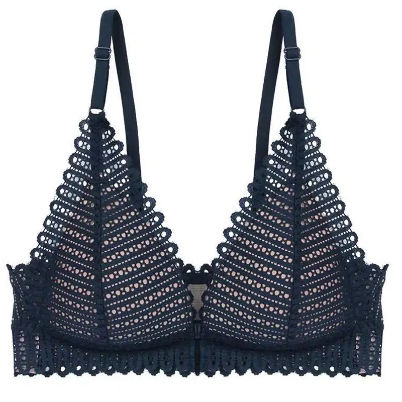 Lace Front-Closure Bralette