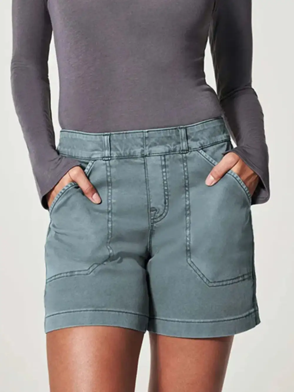 Soft Touch Pocket Detail Shorts