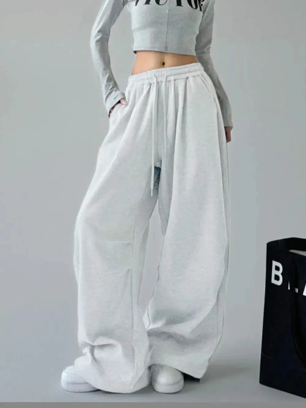 Wide Leg Modern Trousers