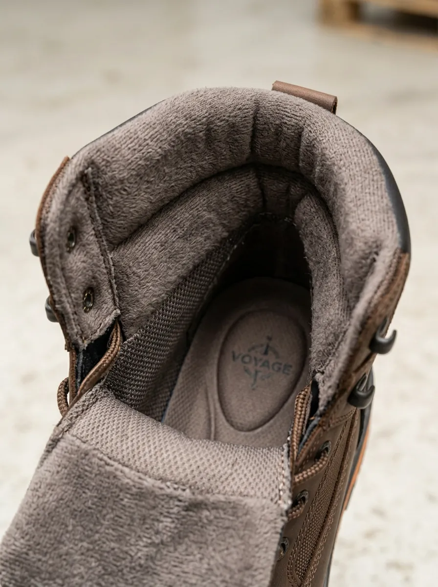 Workshop Leather-Look Workwear Men's Waterproof Work Boots