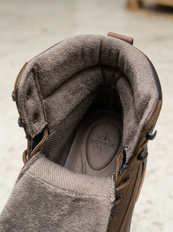 Workshop Leather-Look Workwear Men's Waterproof Work Boots