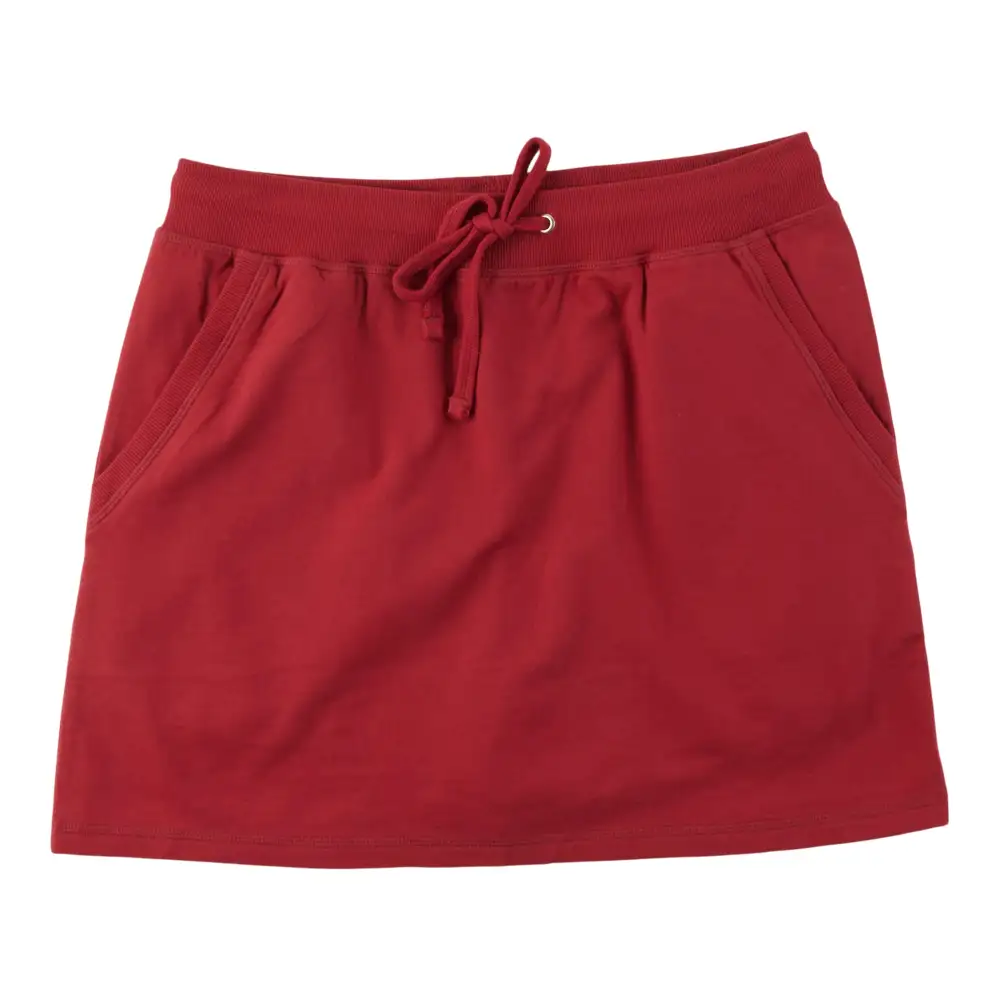 Drawstring French Terry Skort