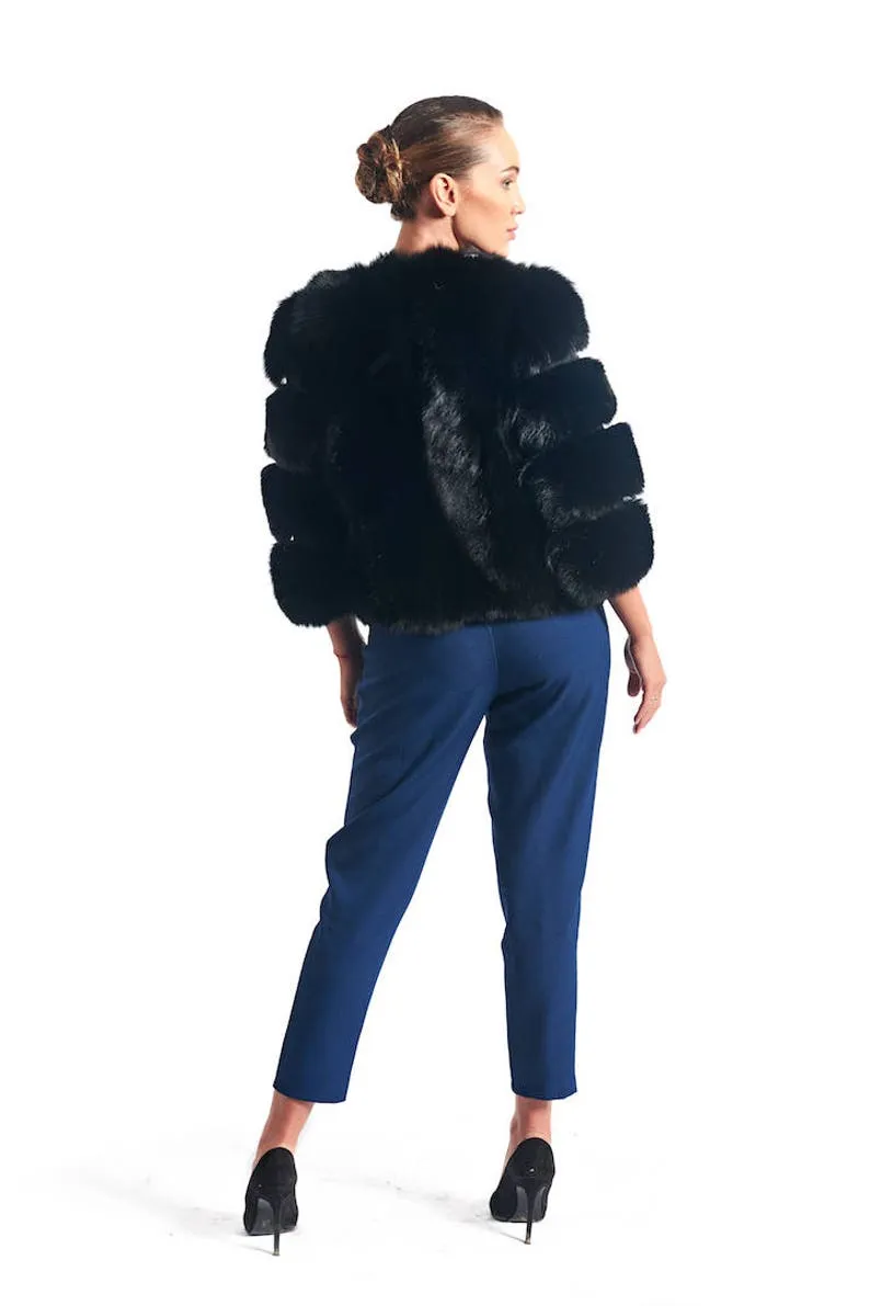 Black Fox Fur Coat Women’s