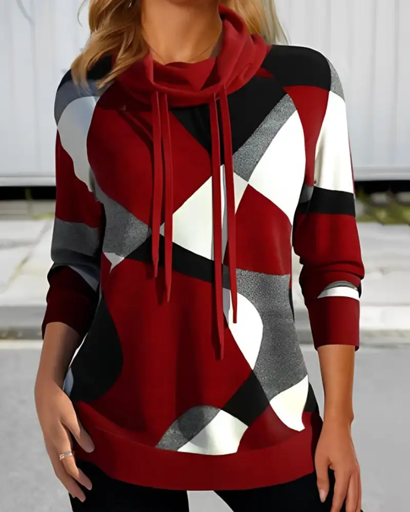 Relaxed Open Front Hoodie