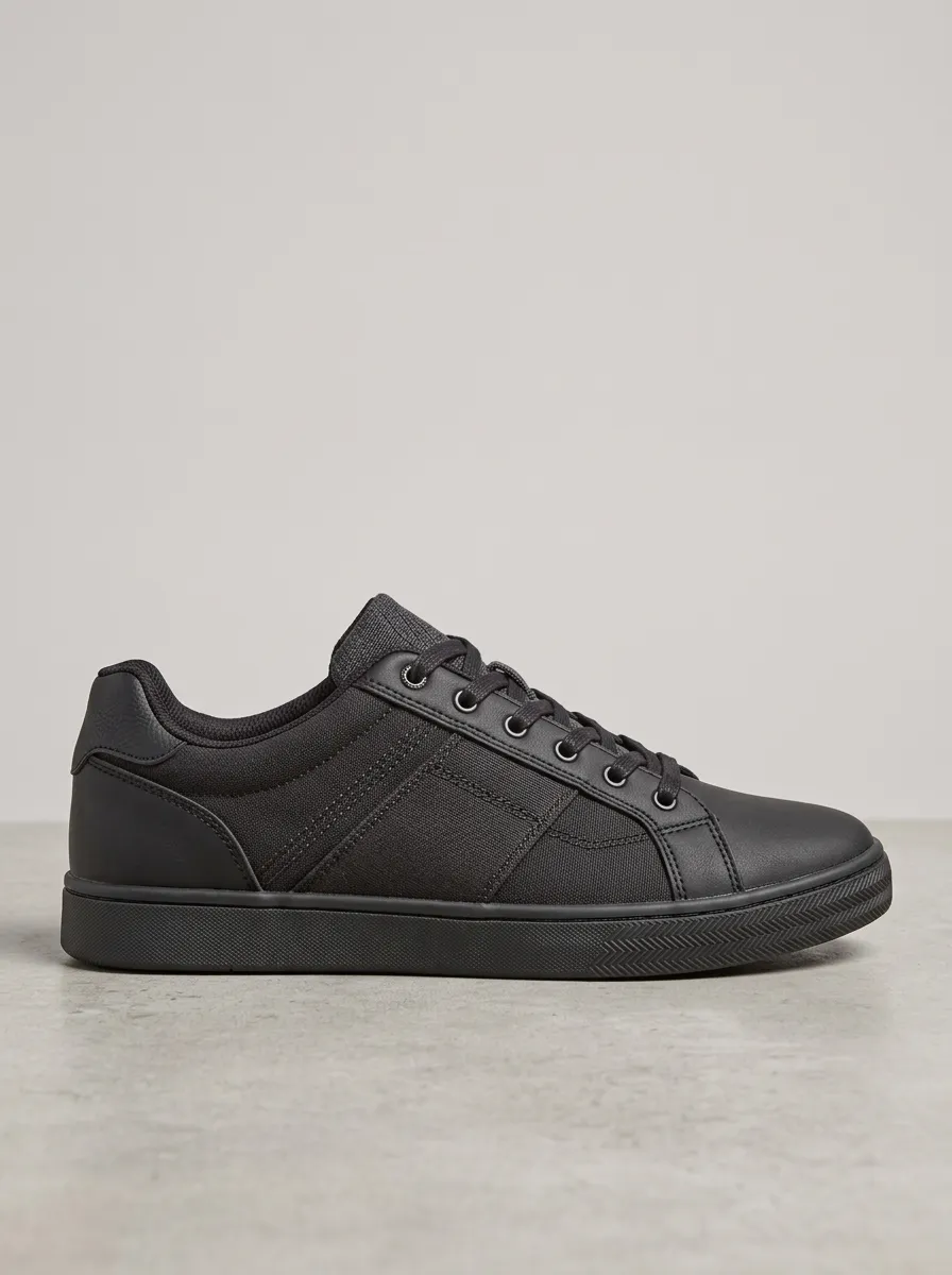 Rugged Minimalist Graphic Design Men's Casual Sneakers