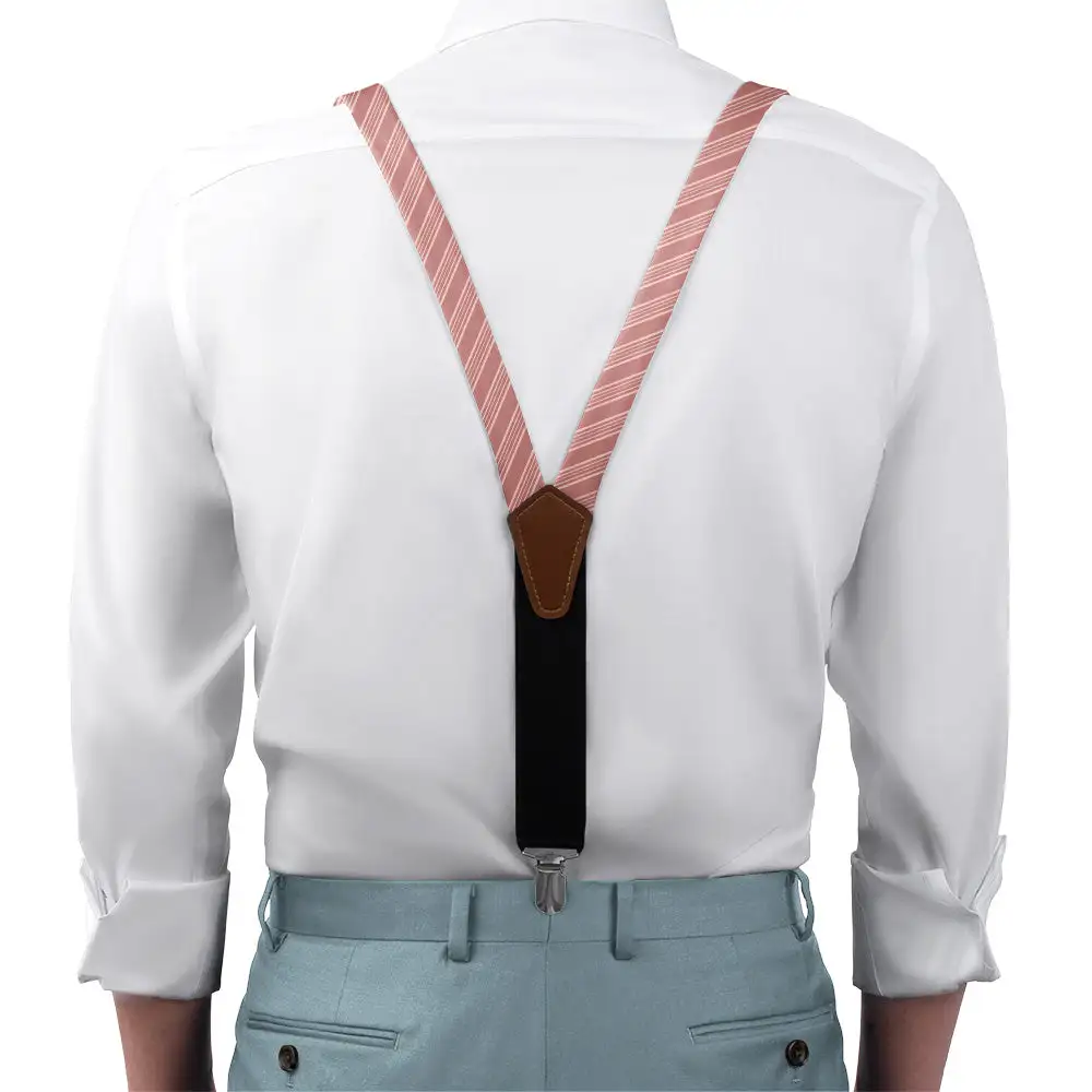 Archer Stripe Pattern Suspenders