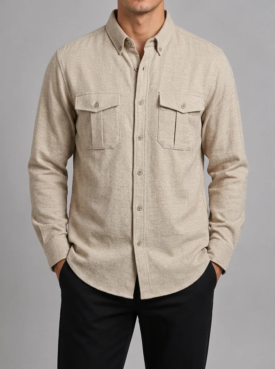 Men's Button-Down Utility Shirt