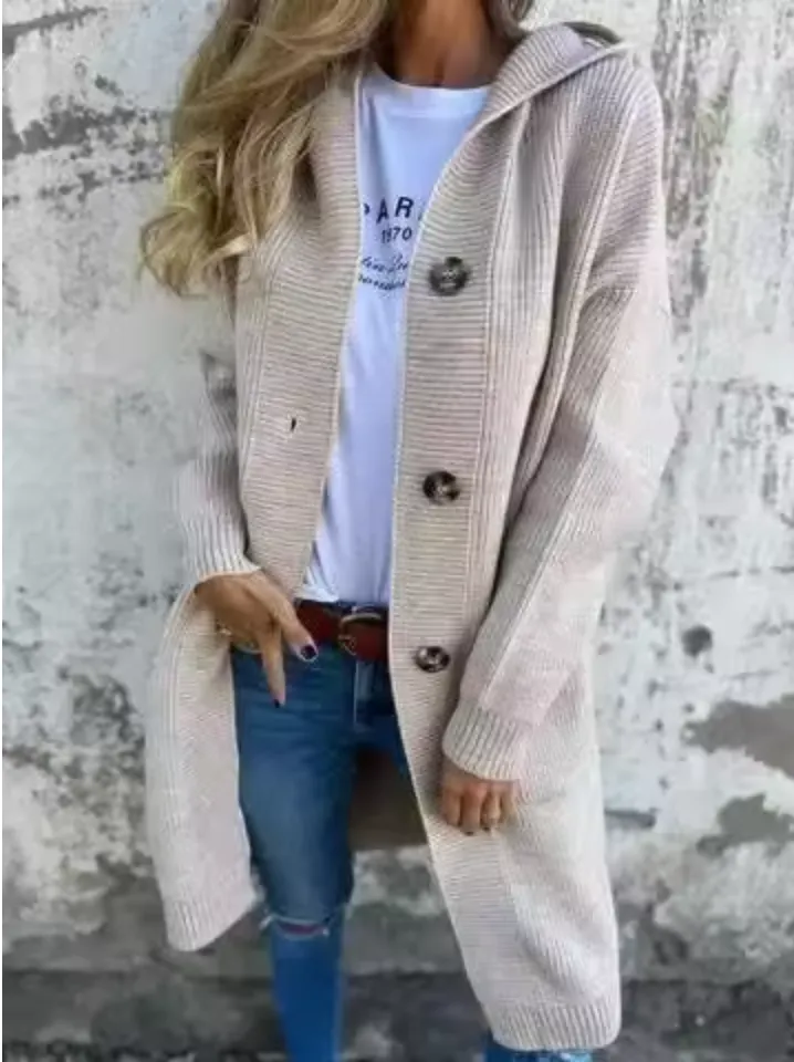 Longline Knitted Cardigan