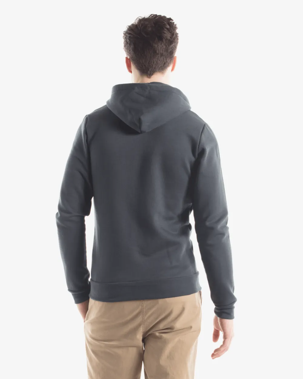 Slim-Fit Full-Zip Hooded Sweatshirt