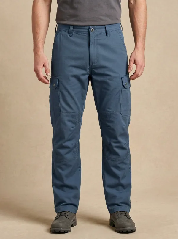 Unisex Tactical Knee-Reinforced Cargo Work Pants